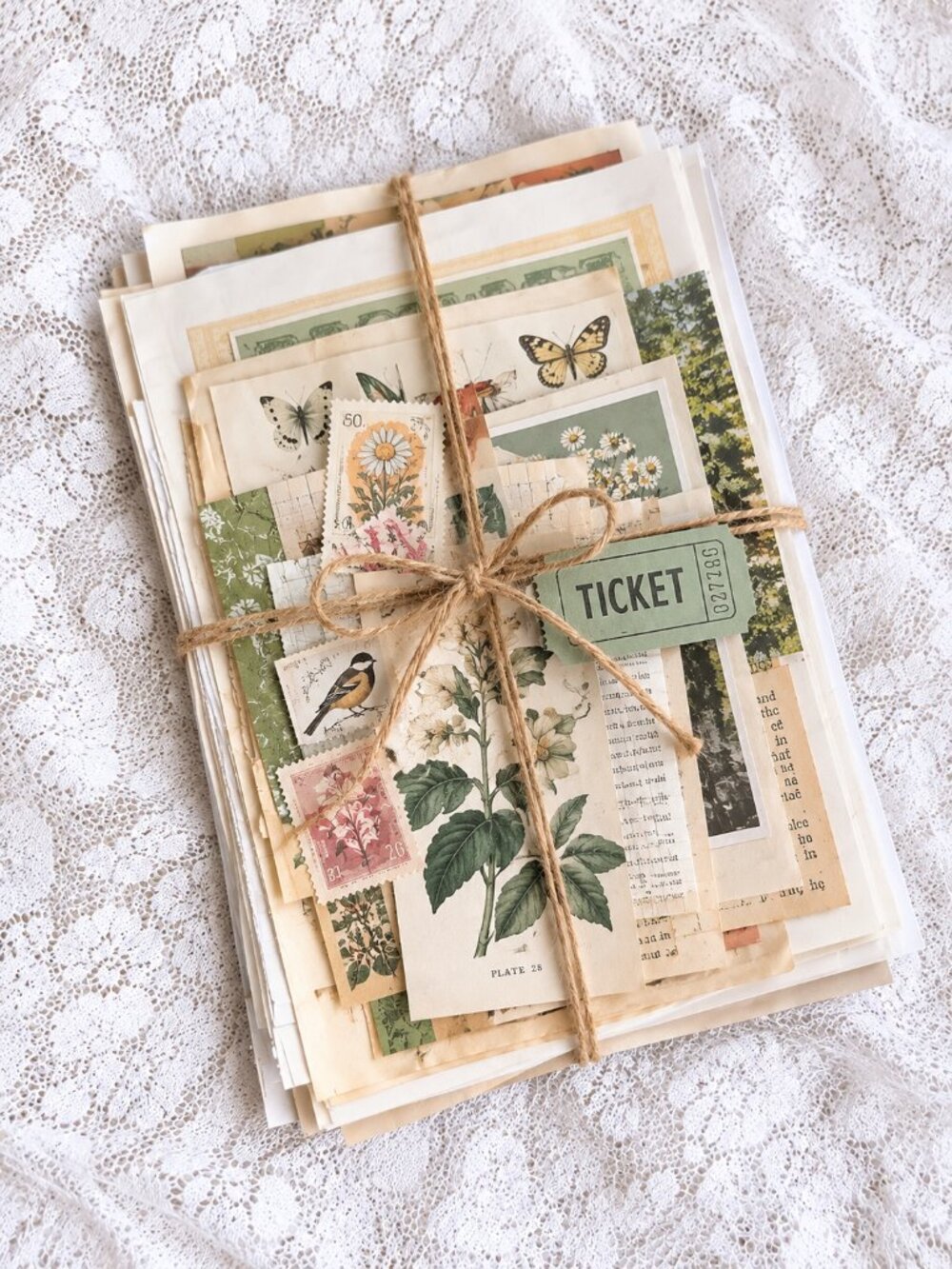 Ephemera Scrapbook Junk Journal Bundle - Large Bundle